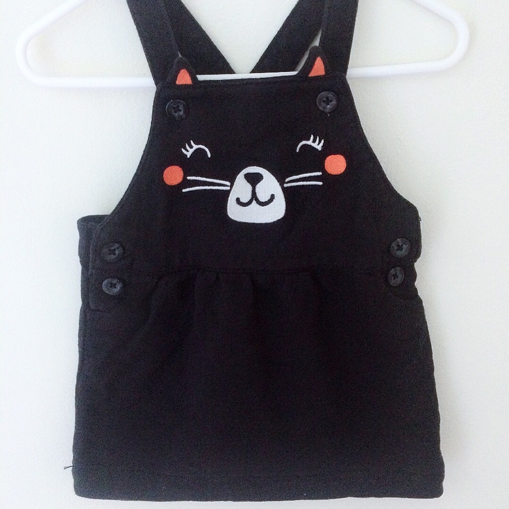 Carter's Baby Girl's Halloween Kitty Jumper